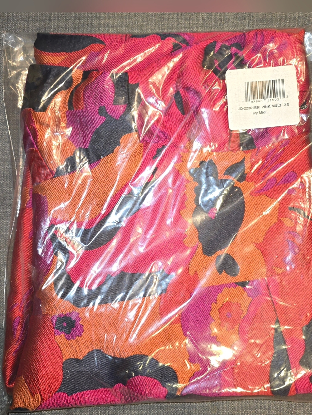 NWT Amanda Uprichard Ivy Structured Strapless Midi in Floral Pink/Multi - Sz XS - Picture 7 of 9